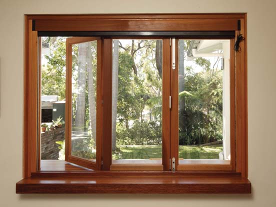selection of wooden windows